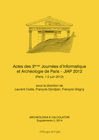 Archeologia e Calcolatori, supplemento 5, 2014